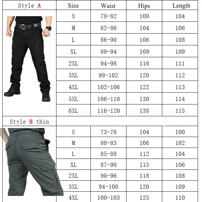 Tactical Cargo Pants for Men Outdoor