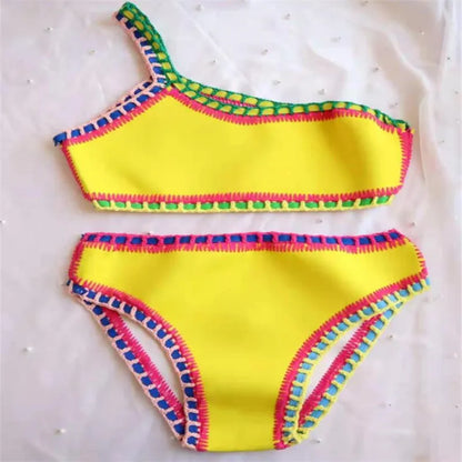 SunSplash Neoprene Bikini Set